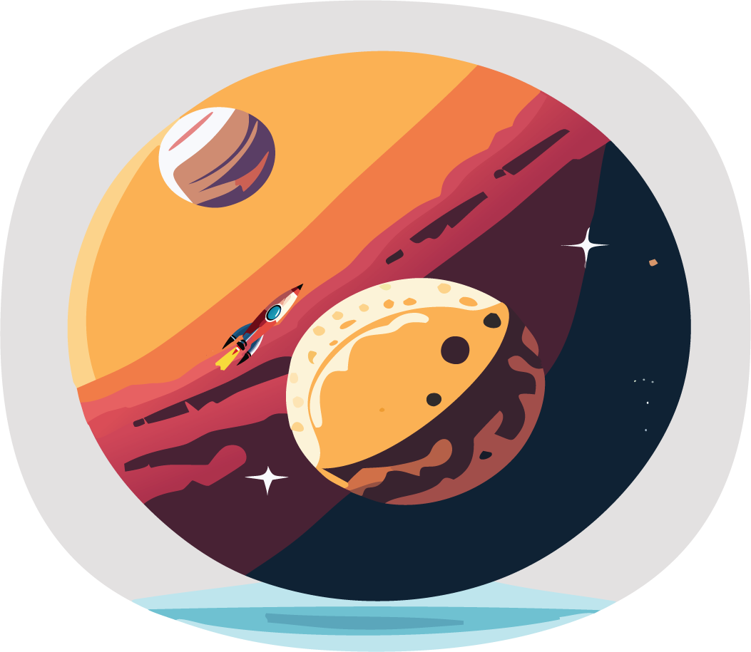 Red Frontier Space Agency Logo